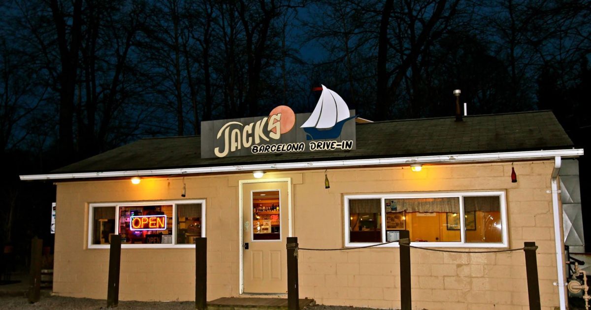 Jack's Barcelona DriveIn Lake Erie Wine Country