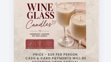 Wine Glass Candles