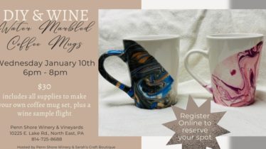 DIY & Wine: Marble Mugs