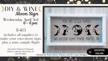 DIY & Wine: Moon Sign