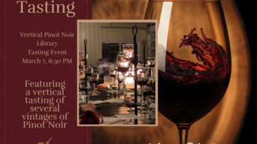 Library Tasting Featuring Pinot Noir