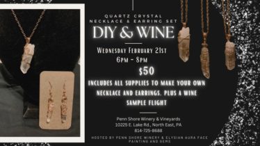 DIY & Wine: Quartz Jewelry