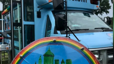 Over the Rainbow Food Truck at Five & 20