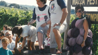 Grape Stomping Contest