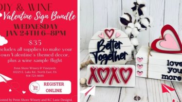 DIY & Wine: Valentine Signs