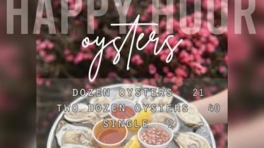 Happy Hour Oysters