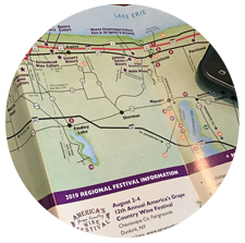 LEWC Brochure showing map