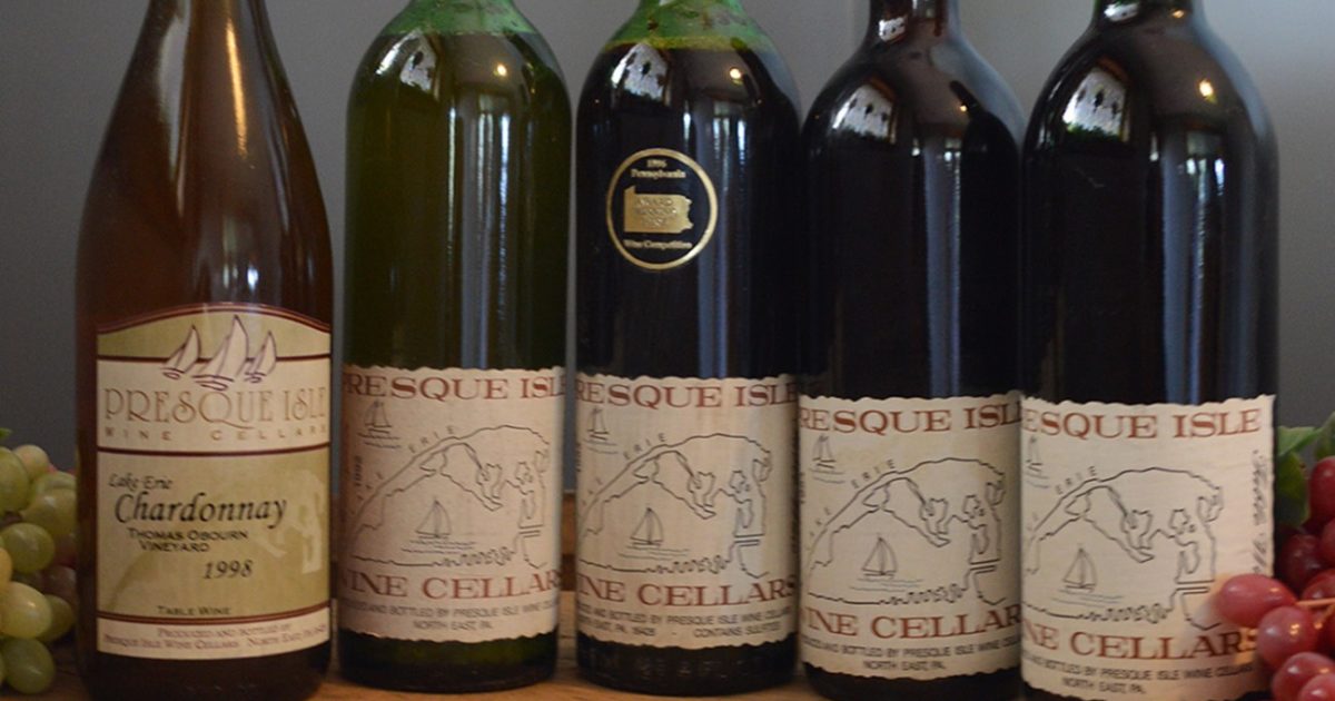 Vertical Tasting Lake Erie Wine Country